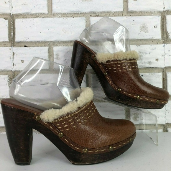 nine west mules and clogs